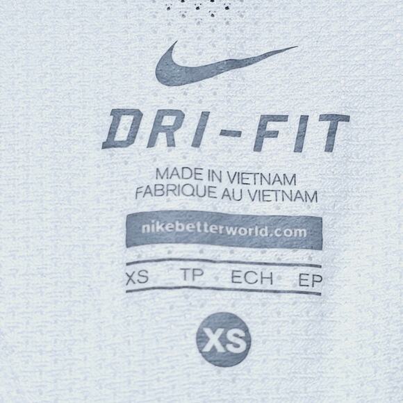 Womens Nike Dri-fit Tank Top Bright Green Nike Logo Workout Running Womens Sz XS - Picture 6 of 8